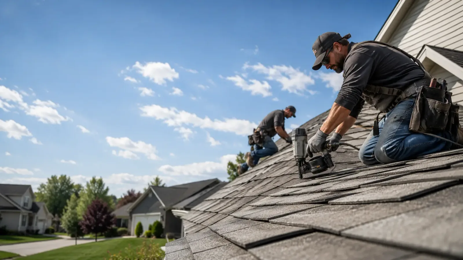 Storm Damage Roof Repair in Bison, KS near me